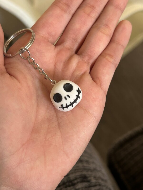 Jack 2025 skeleton keychain